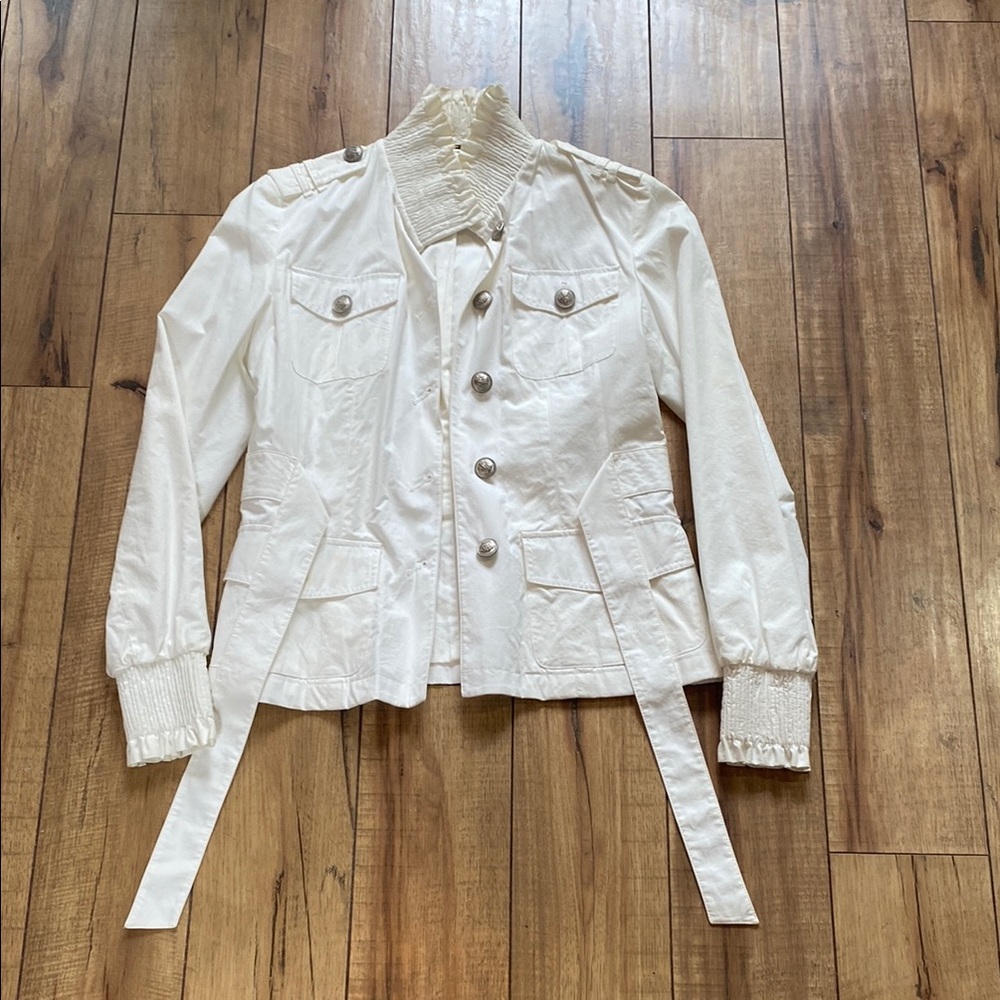 5/$25! Laundry By Shelli Segal White Jacket